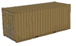 20' standard container